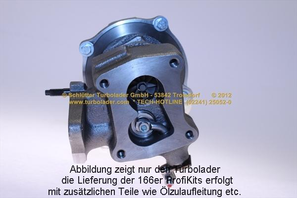 Schlütter Turbolader 166-09220EOL - Компресор, наддув autozip.com.ua