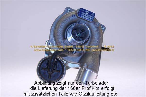 Schlütter Turbolader 166-09220 - Компресор, наддув autozip.com.ua