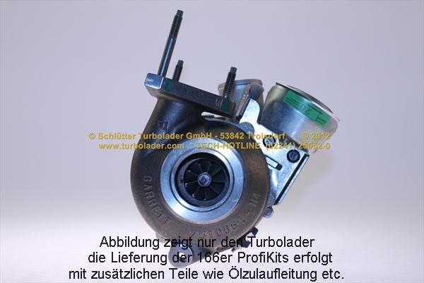 Schlütter Turbolader 166-09230EOL - Компресор, наддув autozip.com.ua
