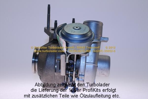 Schlütter Turbolader 166-09230 - Компресор, наддув autozip.com.ua