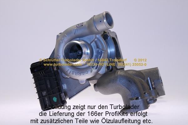 Schlütter Turbolader 166-05065 - Компресор, наддув autozip.com.ua