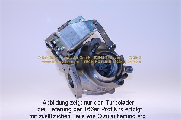 Schlütter Turbolader 166-05205EOL - Компресор, наддув autozip.com.ua