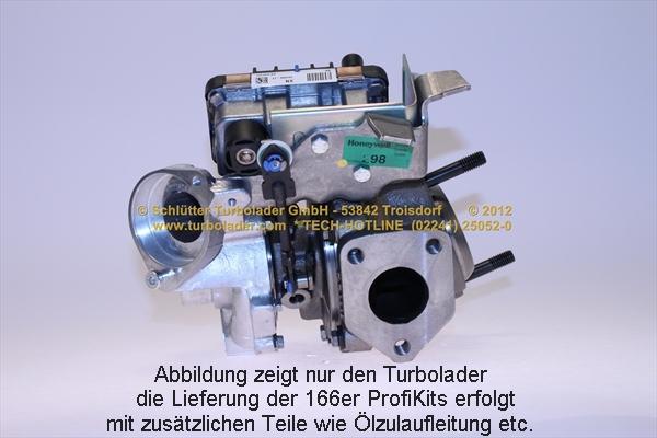 Schlütter Turbolader 166-05205EOL - Компресор, наддув autozip.com.ua