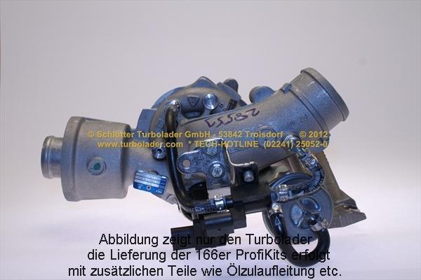 Schlütter Turbolader 166-06040 - Компресор, наддув autozip.com.ua