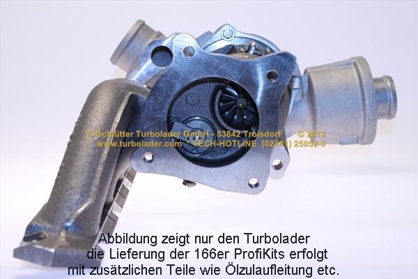 Schlütter Turbolader 166-06040 - Компресор, наддув autozip.com.ua