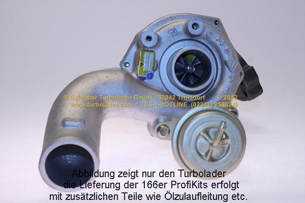 Schlütter Turbolader 166-00915 - Компресор, наддув autozip.com.ua