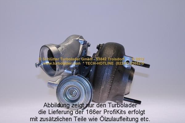 Schlütter Turbolader 166-00455EOL - Компресор, наддув autozip.com.ua