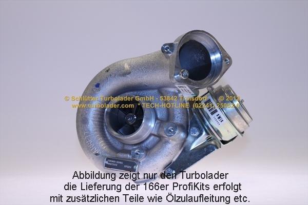 Schlütter Turbolader 166-00456 D - Компресор, наддув autozip.com.ua