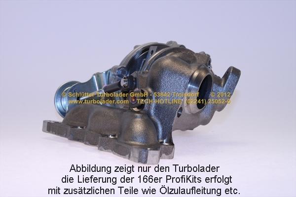 Schlütter Turbolader 166-00485 - Компресор, наддув autozip.com.ua