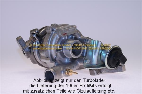 Schlütter Turbolader 166-00485 - Компресор, наддув autozip.com.ua