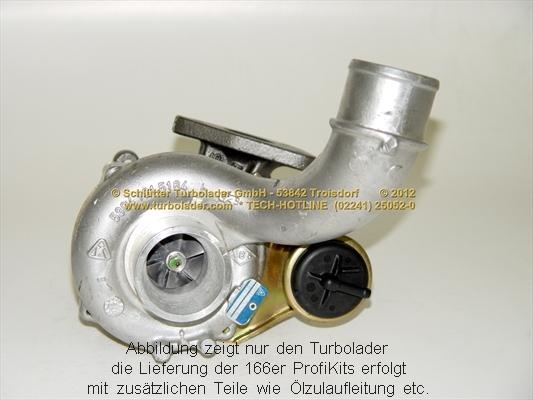 Schlütter Turbolader PRO-00425 - Компресор, наддув autozip.com.ua