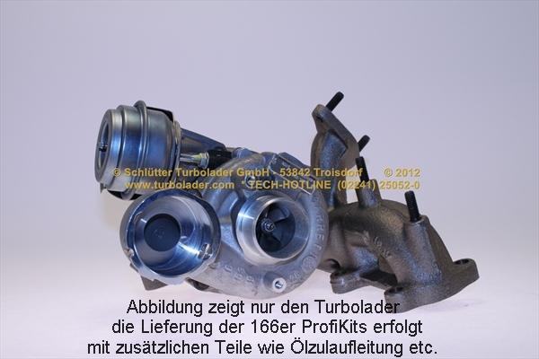 Schlütter Turbolader 166-00420 - Компресор, наддув autozip.com.ua