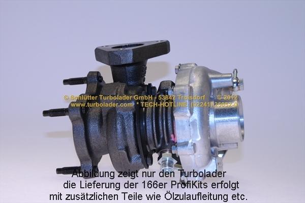 Schlütter Turbolader 166-00490EOL - Компресор, наддув autozip.com.ua