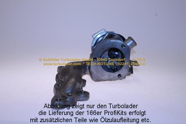 Schlütter Turbolader 166-00515 - Компресор, наддув autozip.com.ua