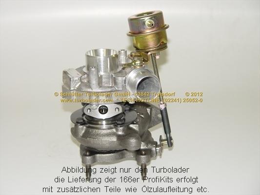 Schlütter Turbolader 166-00580 - Компресор, наддув autozip.com.ua