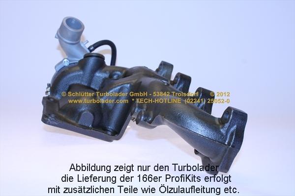 Schlütter Turbolader 166-00615 - Компресор, наддув autozip.com.ua