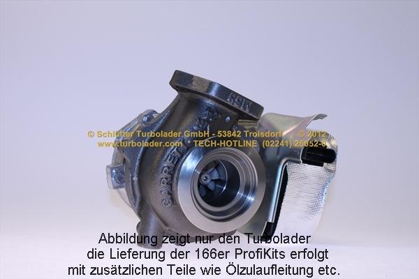 Schlütter Turbolader 166-00625 - Компресор, наддув autozip.com.ua