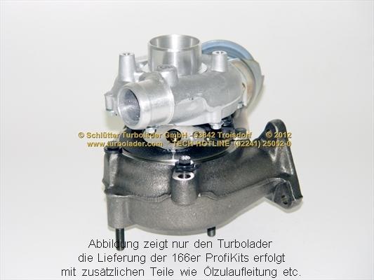 Schlütter Turbolader 166-00640 - Компресор, наддув autozip.com.ua