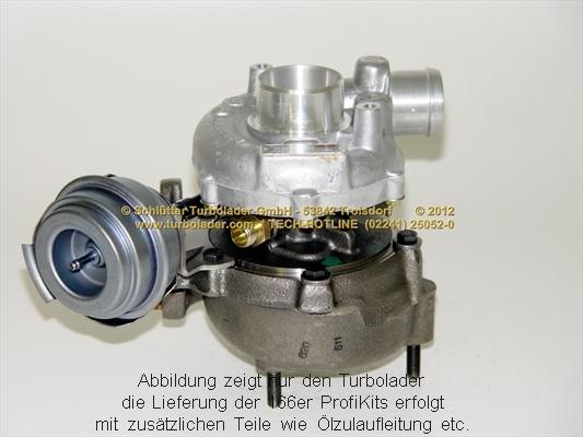 Schlütter Turbolader 166-00100 - Компресор, наддув autozip.com.ua