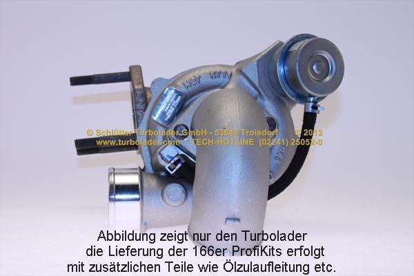 Schlütter Turbolader 166-00835 - Компресор, наддув autozip.com.ua