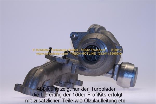 Schlütter Turbolader 166-00361 - Компресор, наддув autozip.com.ua