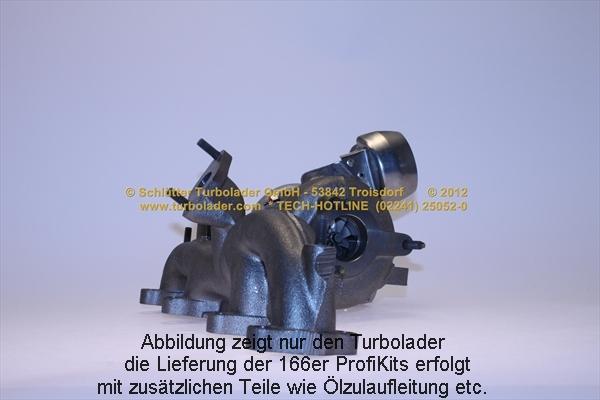 Schlütter Turbolader 166-00301 - Компресор, наддув autozip.com.ua