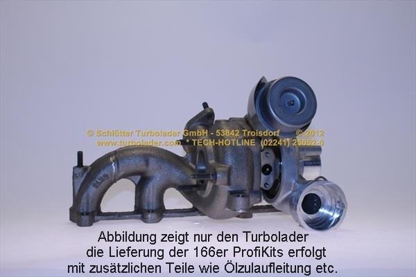 Schlütter Turbolader 166-00301 - Компресор, наддув autozip.com.ua