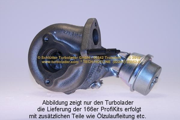 Schlütter Turbolader 166-00316EOL - Компресор, наддув autozip.com.ua