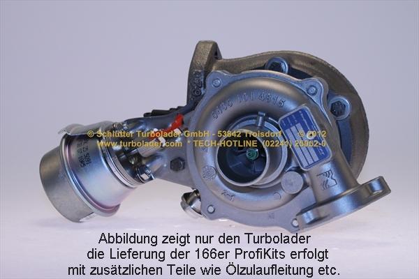 Schlütter Turbolader 166-00316 - Компресор, наддув autozip.com.ua