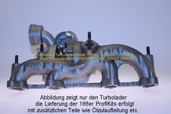 Schlütter Turbolader 166-00320EOL - Компресор, наддув autozip.com.ua