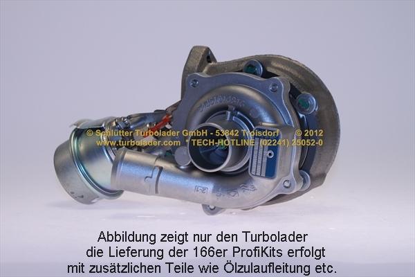 Schlütter Turbolader 166-00235 - Компресор, наддув autozip.com.ua