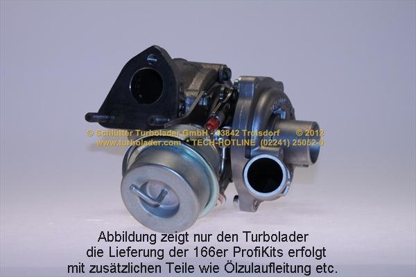 Schlütter Turbolader 166-00235 - Компресор, наддув autozip.com.ua