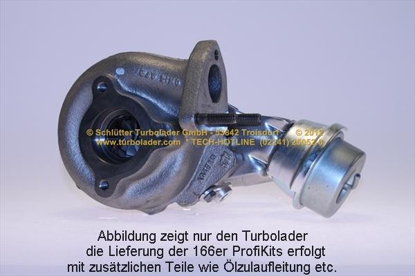 Schlütter Turbolader 166-00235EOL - Компресор, наддув autozip.com.ua