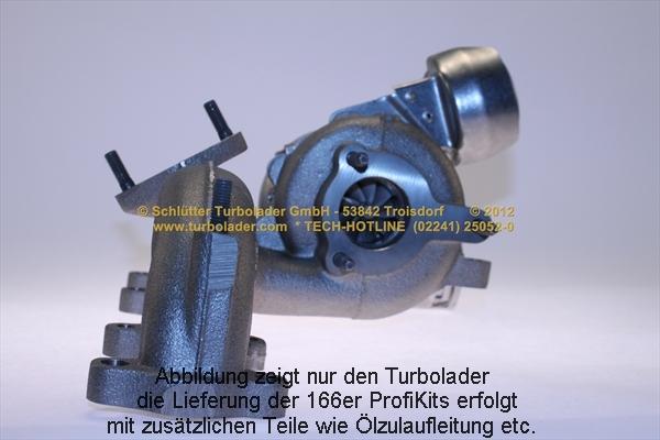 Schlütter Turbolader 166-00270 - Компресор, наддув autozip.com.ua