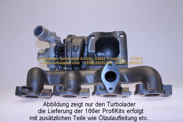 Schlütter Turbolader 166-00730 - Компресор, наддув autozip.com.ua