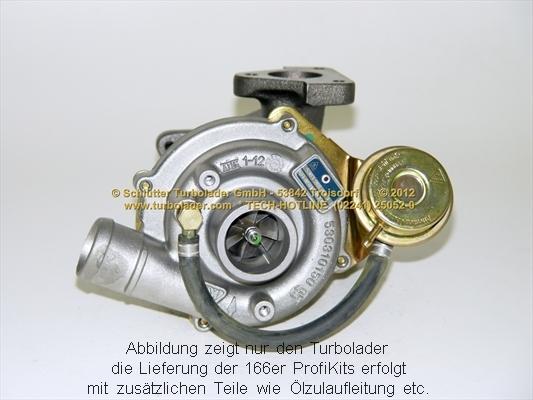 Schlütter Turbolader 166-01465 - Компресор, наддув autozip.com.ua
