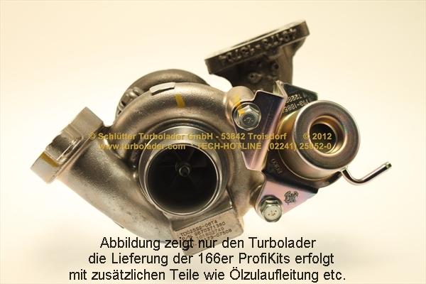 Schlütter Turbolader 166-01680 - Компресор, наддув autozip.com.ua