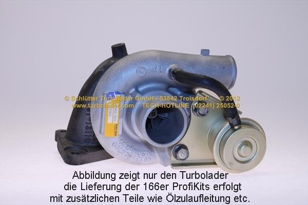 Schlütter Turbolader 166-01085 - Компресор, наддув autozip.com.ua