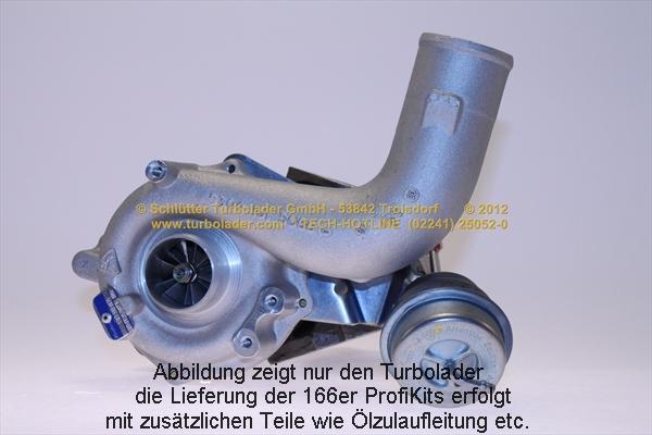 Schlütter Turbolader 166-01020 - Компресор, наддув autozip.com.ua