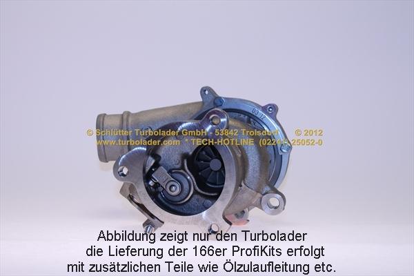 Schlütter Turbolader 166-01100 - Компресор, наддув autozip.com.ua