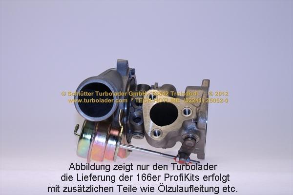 Schlütter Turbolader 166-01100 - Компресор, наддув autozip.com.ua