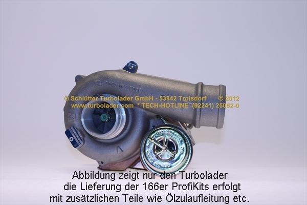 Schlütter Turbolader 166-01100 - Компресор, наддув autozip.com.ua