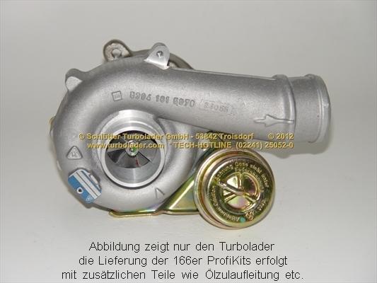 Schlütter Turbolader 166-01120 - Компресор, наддув autozip.com.ua