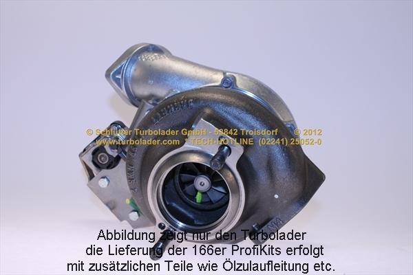 Schlütter Turbolader 166-03045 - Компресор, наддув autozip.com.ua