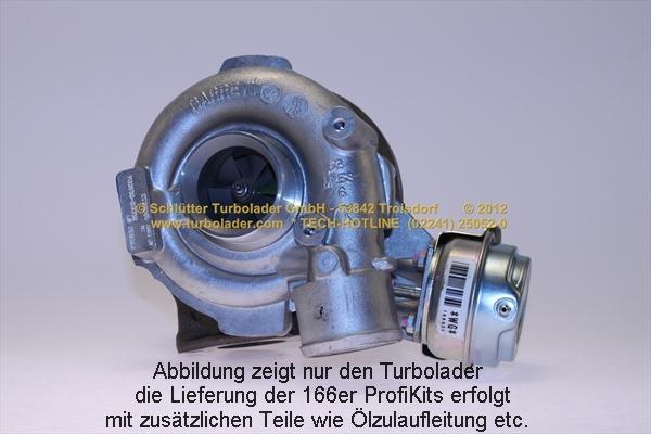 Schlütter Turbolader 166-03050 - Компресор, наддув autozip.com.ua