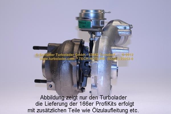 Schlütter Turbolader 166-06015EOL - Компресор, наддув autozip.com.ua