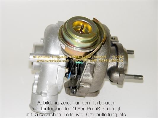 Schlütter Turbolader 166-03001EOL - Компресор, наддув autozip.com.ua