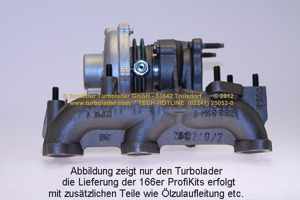 Schlütter Turbolader 166-02410 - Компресор, наддув autozip.com.ua