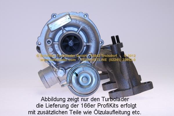 Schlütter Turbolader 166-02410 - Компресор, наддув autozip.com.ua