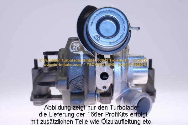 Schlütter Turbolader PRO-02480 - Компресор, наддув autozip.com.ua